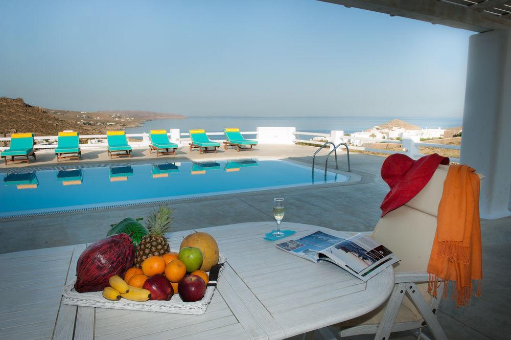 Myconian Princess Luxury Villas Калафатис Экстерьер фото