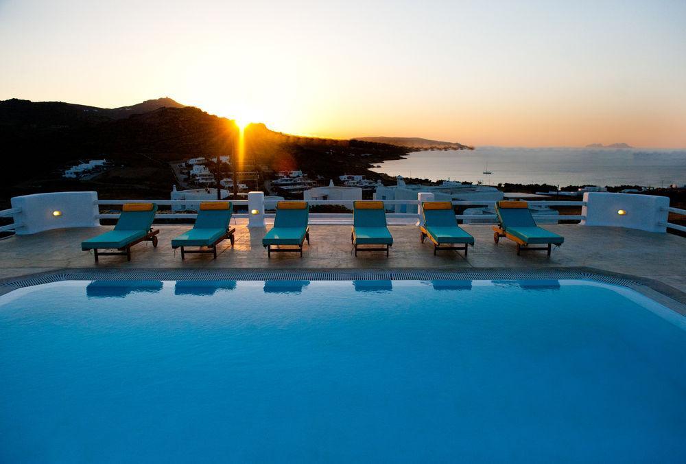 Myconian Princess Luxury Villas Калафатис Экстерьер фото